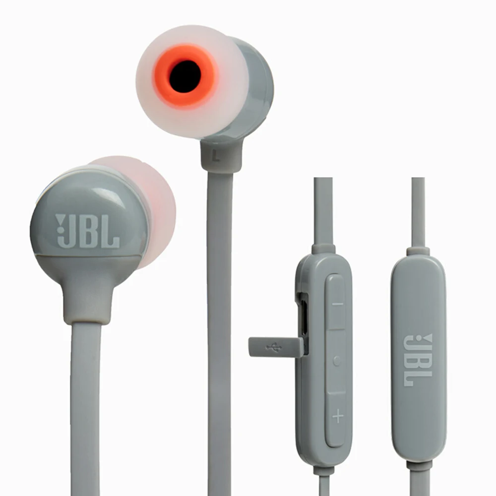 Беспроводные спортивные Bluetooth наушники JBL T110 BT магнитная спортивная Гарнитура