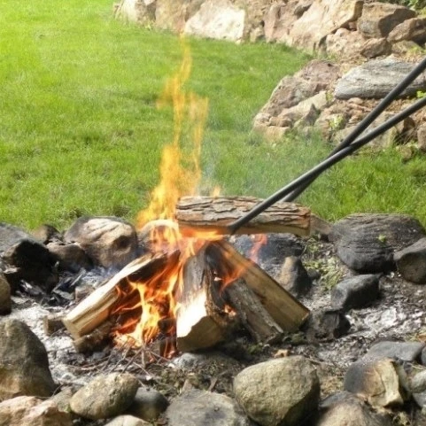 

40" Log Claw Grabber- Move Fire Wood Easily and Safely in Your Fire Pit or Fireplace