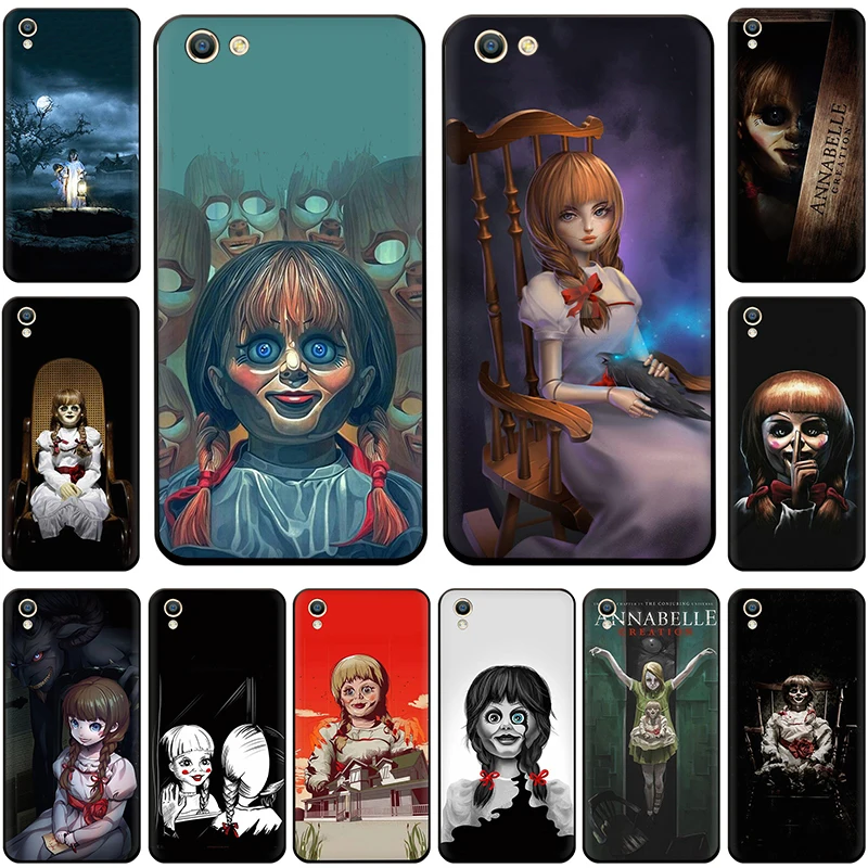 

Annabelle Creation Horror Movie Soft Phone Cover Case For OPPO A5 39 57 59 83 F5 A73 A37 A77 F3 R9 11 S R15 17 Pro