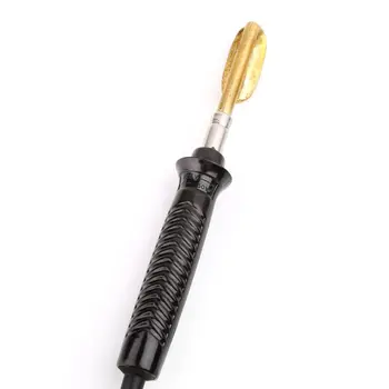 

Electric Soldering Iron With Plastic Handle Flat Tip For Car Bumper Repair