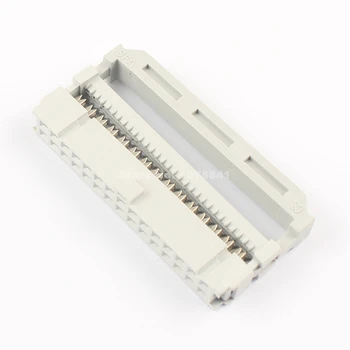 

100 Pcs Per Lot 2.54mm Pitch 2x15 Pin 30 Pin IDC FC Female Header Socket Connector