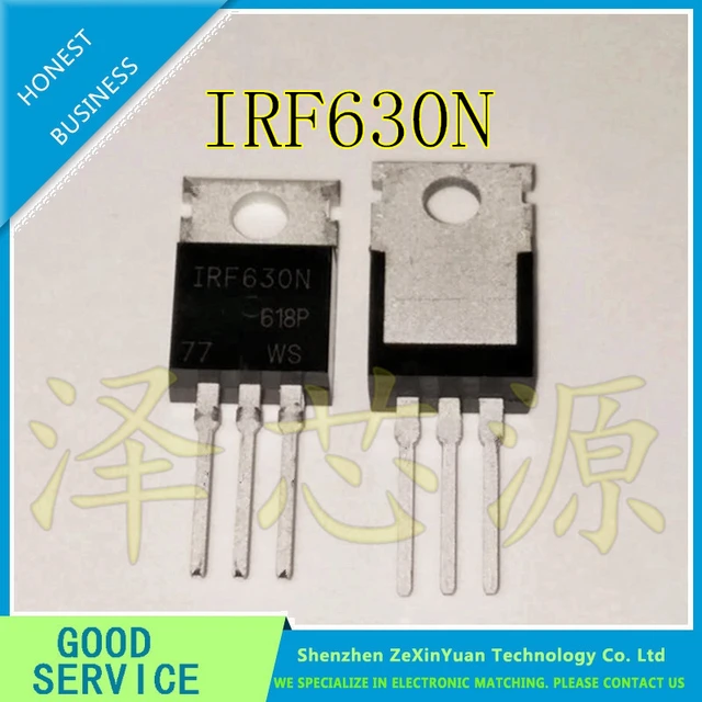 IRF630 MOSFET Pinout, Datasheet, Specs Equivalents, 45 OFF