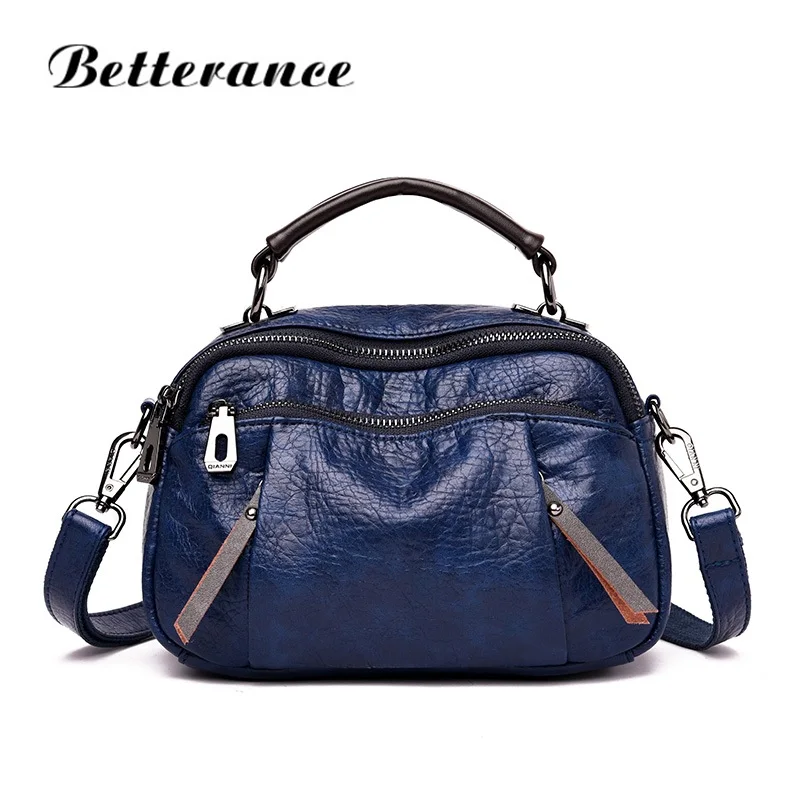 

Betterance luxury handbags women bags designer sac a main femme de marque luxe cuir solid crossbody bags for women shoulder bag