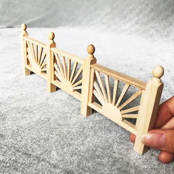 

Miniature Fence Handrail 1:12 Mini dollhouse furniture Fence Cute House accessories Mini Fence Furniture Education Toys A625