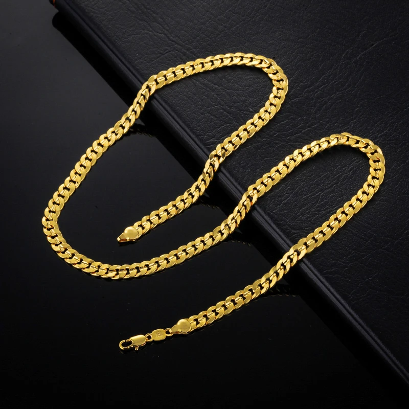 Buy Gold Chain For Men Jewelry With "18K" Stamp