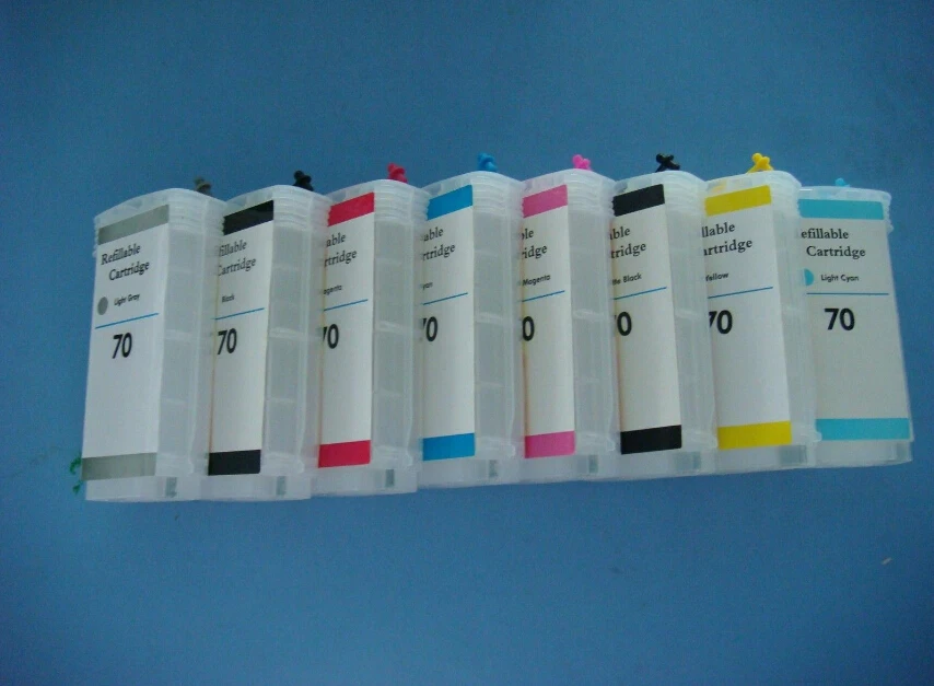 

refillable ink cartridges FOR HP 70 Z2100 with Auto reset chip