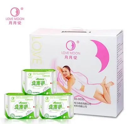 

WinIon Anion Sanitary Napkins Pantiliner Winalite Lovemoon Sanitary Napkins Pantiliner Anion Pads (16 Packs x 24 Pads)