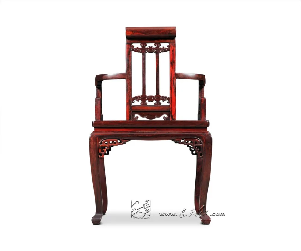 Fauteuil Solid wood Chinese classical Retro Rosewood backed chair Annatto Armchair Redwood home living Dining Room Furniture set Fauteuil Solid wood Chinese classical Retro Rosewood backed chair Annatto Armchair Redwood home living Dining Room Furniture set