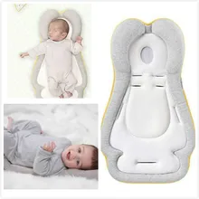 Детская подушка с рисунком-0-12 месяцев, качественная подушка для головы, Детская латексная подушка для позиционирования, Подушка для сна для новорожденных