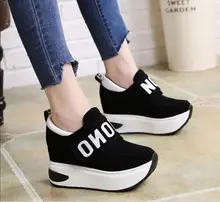 Autumn and winter new thick-soled women's shoes 2018 slope with fashion and casual matching muffin shoes new women's shoes like Autumn and winter new thick-soled women's shoes 2018 slope with fashion and casual matching muffin shoes new women's shoes like