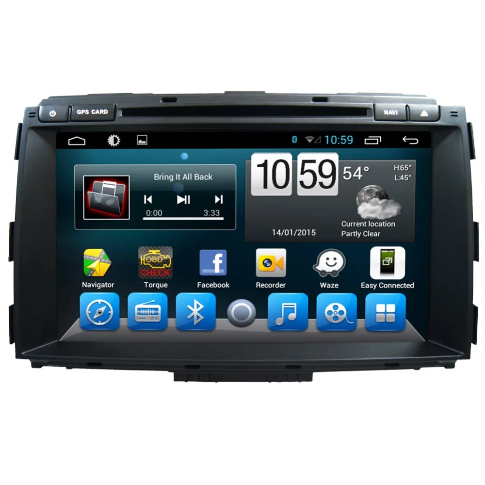 Top 9" HD 1024*600 Quad Core Android 6.0 Car DVD Radio GPS Navigation Player for Kia Carnival 2015 2016 DVR TPMS WIFI 4G BT 3G 4G 1