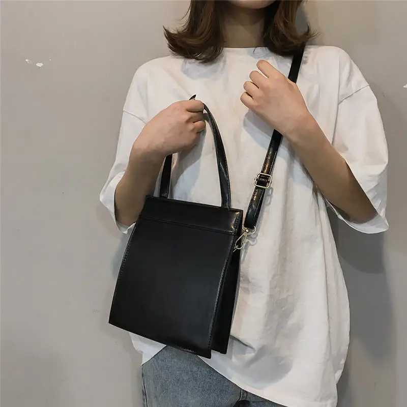  Simple Pure Color Shoulder Bag Crossbody Bag for Women 2019 Messenger Bags handbag women's bag bolsa feminina sac a main 40AP0207