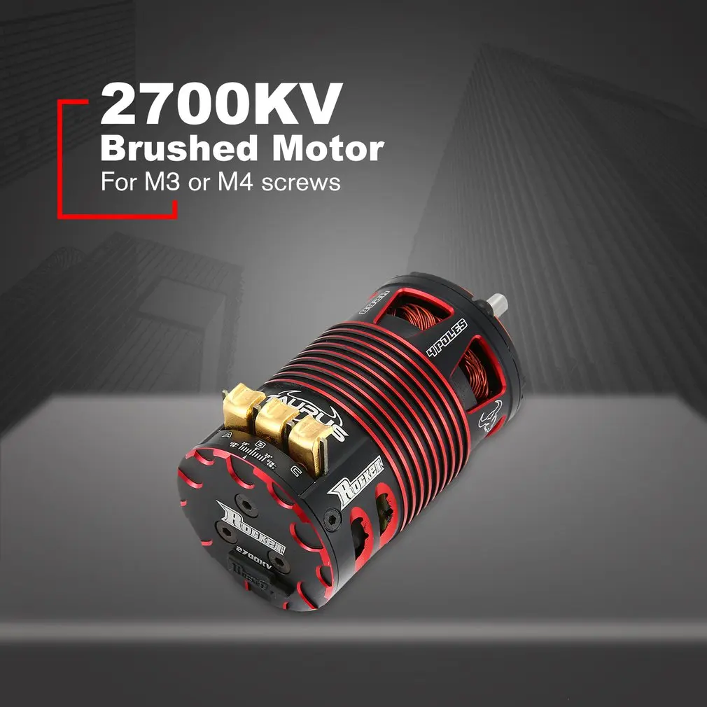 

Rocket 4268 2700KV Brushless Sensored Motor 4 Pole RC Car Motor For 1/8 Electric on road Touring Car Toy Parts