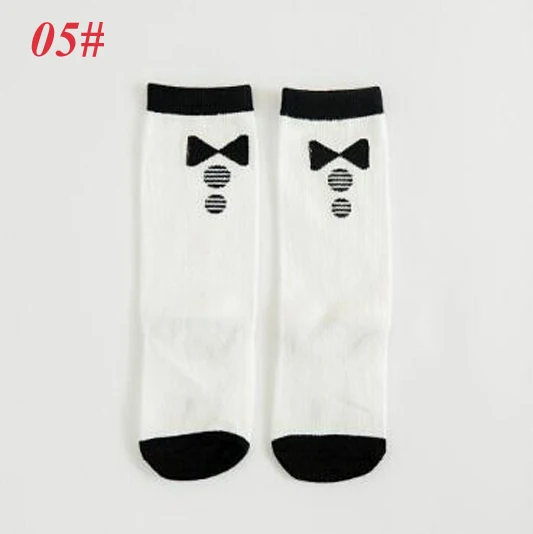 В году, Повседневные высокие носки для девочек Дети животных панда мультфильм Длинные Детские носки для мальчиков милые теплые носки хлопок, зимние носки для детей - Цвет: winter socks c672tie
