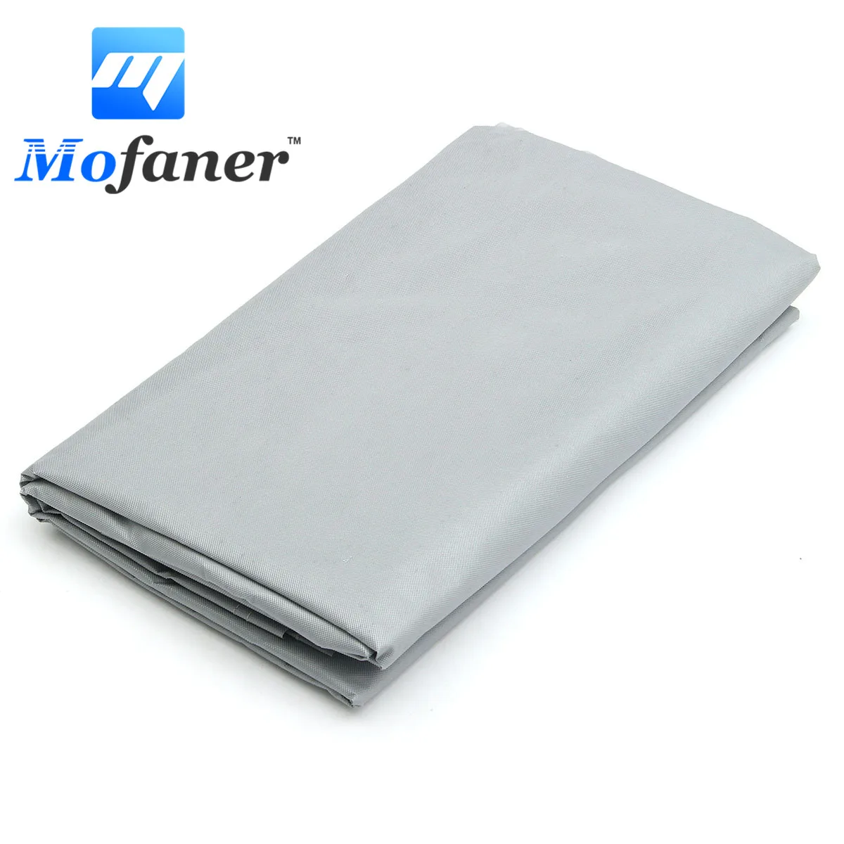 

Mofaner Silver PEVA Waterproof Motorcycle Bike Scooter Street Dust Protector Rain Cover