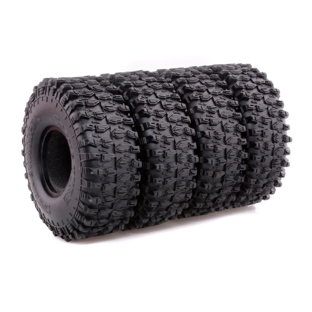 

4Pcs/set 1:10 Climbing Tire Simulation Climbing Car Gravel Tire 120mm RC 4WD SCX10 D90 F350 CC01 Universal tires