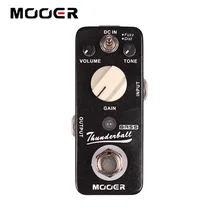 MOOER ThunderBall Bass 2 Working Modes: Fuzz/Dist Guitar effect pedal