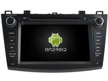 Android CAR Audio reproductor de DVD gps PARA MAZDA 3 2010-2011 cabeza de navegación Multimedia unidad dispositivo receptor