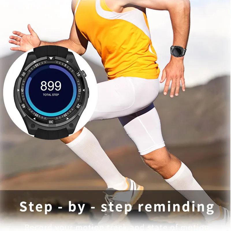  Coopkony 3G WIFI Smart Watch GPS Android 5.1 ROM 8GB Watches Phone SmartWatch Heart Rate Track Wris