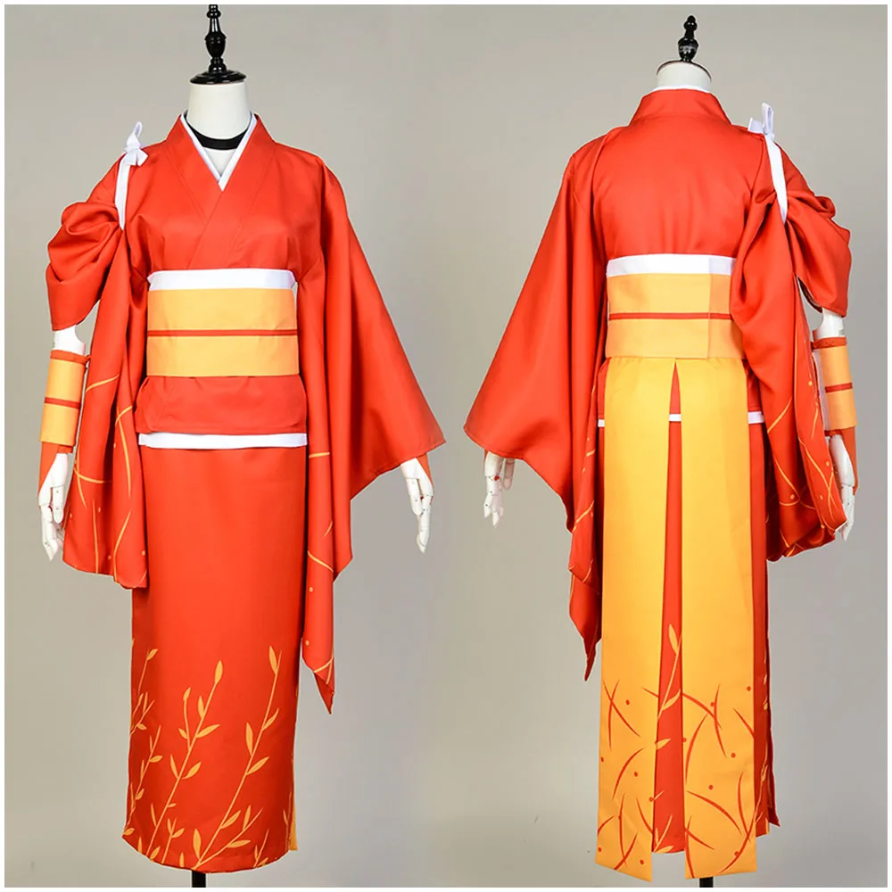 

Bungo Stray Dogs cosplay Kyouka Izumi Cosplay Kimono full set suit Costume Japanese Anime Halloween Carnival for adult Full Sets