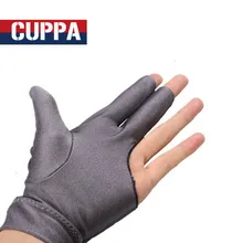 Cuppa абсолютно новая левша перчатка для игры на бильярде Снукер три пальца для бильярдного кия палка Китай
