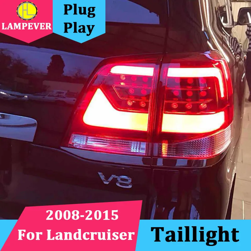 

Lampever Car Tail lamp for Landcruiser Taillight 2008 2012 2014 Land Cruiser FJ200 LED Rear light Taillights Back lamp