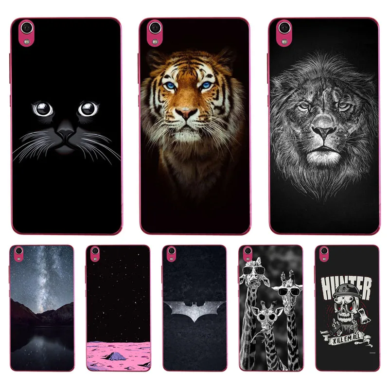 

Lenovo s850 Case,Silicon tigon beast Painting Soft TPU Back Cover for Lenovo s850t s 850 Protect Phone cases shell