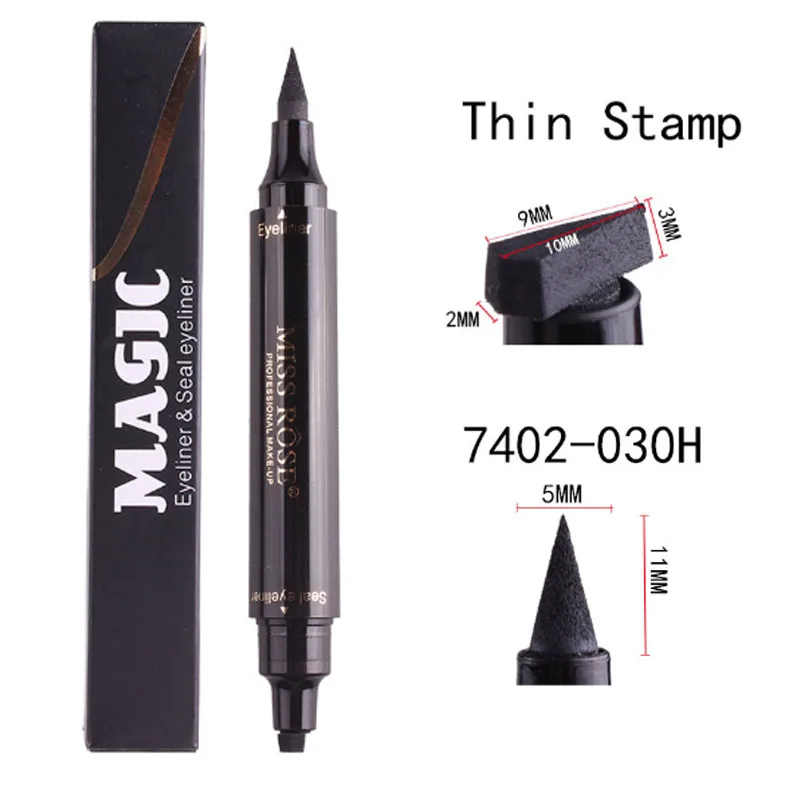 Miss rose stam eyeliner pencil waterproof long lasting soft black