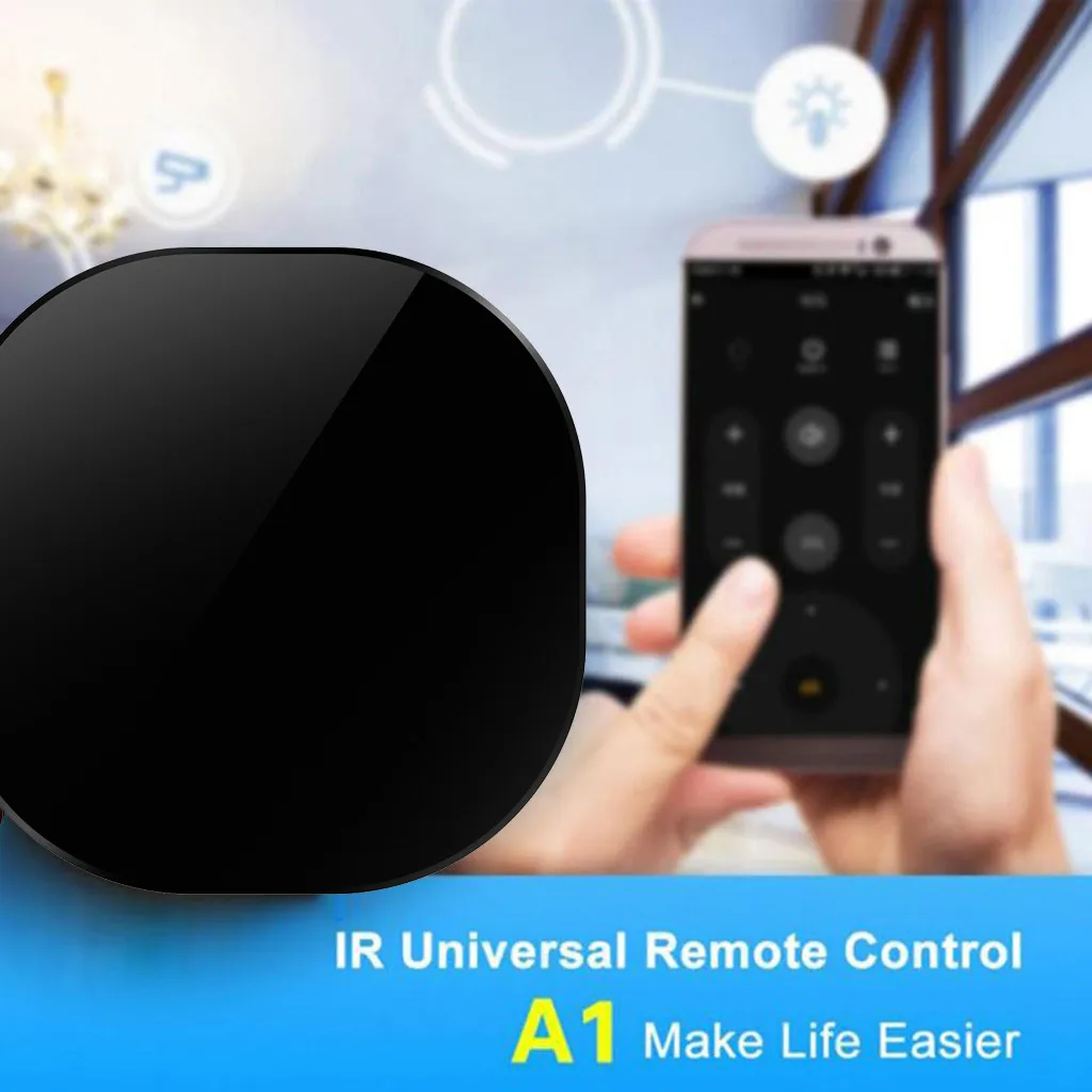 

Wifi Smart Remote Control IR Support Voice APP for Alexa for Google Home 360° all-round signal coverage