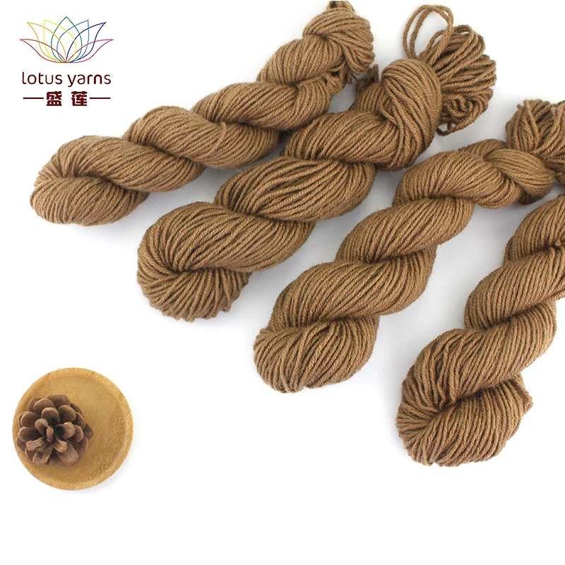 Пряжа Lotus Yarns Baby Camel 8 пряжа из натурального верблюжьего волокна Aran весовая ручная