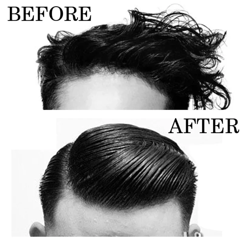 Ретро 100 г масло для волос Мужская мода случайный стиль пушистые волосы воск прочный держатель для волос
