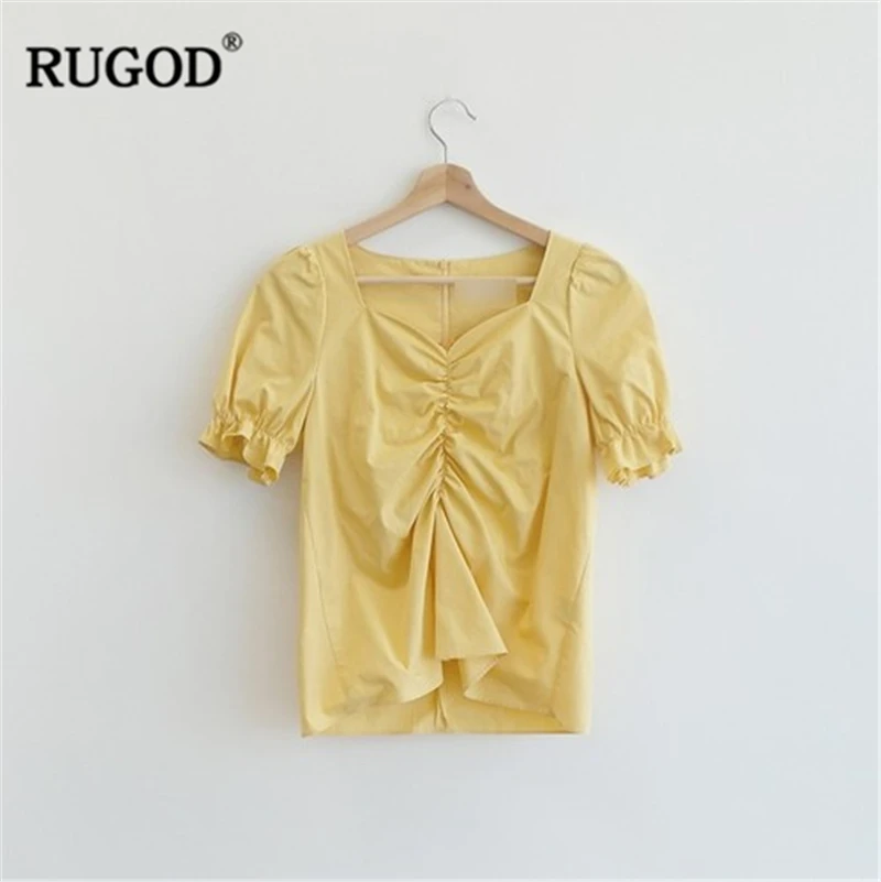 RUGOD 2019 Новое поступление Женская Цветочная Высокая юбка с тонкой талией или v