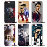 Untuk Huawei Honor 7X V10 6C V9 6A Putar 9 Mate 10 Pro Y7 Y5 P8 P10 Lite Ditambah Gr5 2017 pemain sepak bola messi cr7 Neymar Soft Case