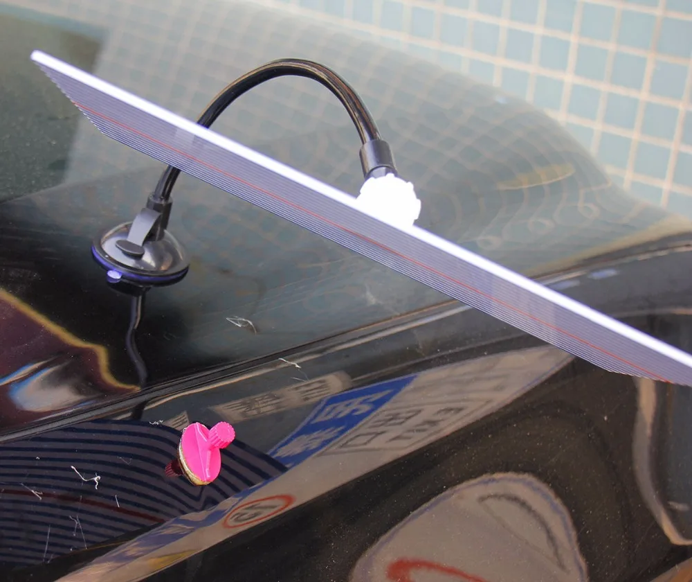 PDR инструменты инструмент для ремонта авто отражатель доска Инструменты для ремонта вмятин-белый безболезненный удаление вмятин проверка линии доска