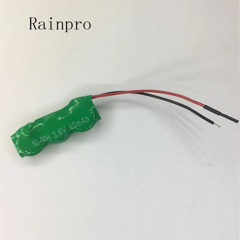 

Rainpro 2PCS/LOT Ni-MH 3.6V 40mAh with Leader Cells B RTC CMOS #03 Rechargable Battery