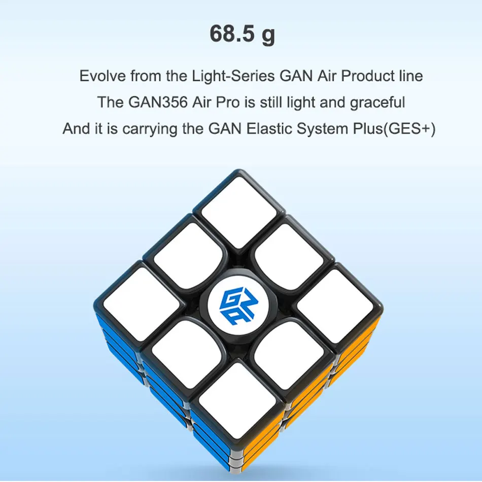 GAN 356 Air Pro 3x3x3 магический скоростной куб с числовым IPG Профессиональный gan356 air pro Кубики-головоломки gans 356Air Pro