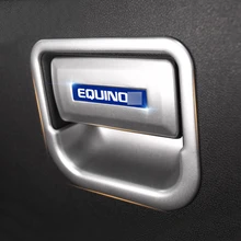 Foal сжигание перчаток коробка ручка крышки Copilot хранения застежка чаша для рук блестки стикер для Шевроле Equinox