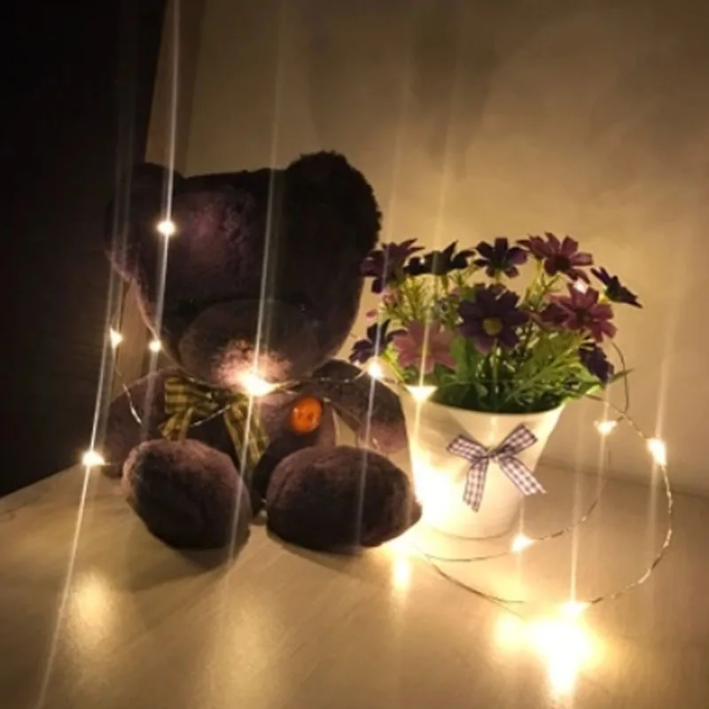 Waterproof led christmas light 2M 20LED Silver wire led String Light battery powered For Christmas /Wedding Xmas garland party Waterproof led christmas light 2M 20LED Silver wire led String Light battery powered For Christmas /Wedding Xmas garland party