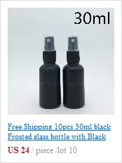 Бесплатная доставка 100 шт. 100 черное стекло бутылка с Алюминиевый распылитель, 100cc эфирное масло спрей-флаконы для парфюма