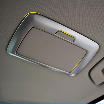 

2pcs Stainless Rear roof mirror frame Cover Trim For BMW 7 Series F02 2009-2015