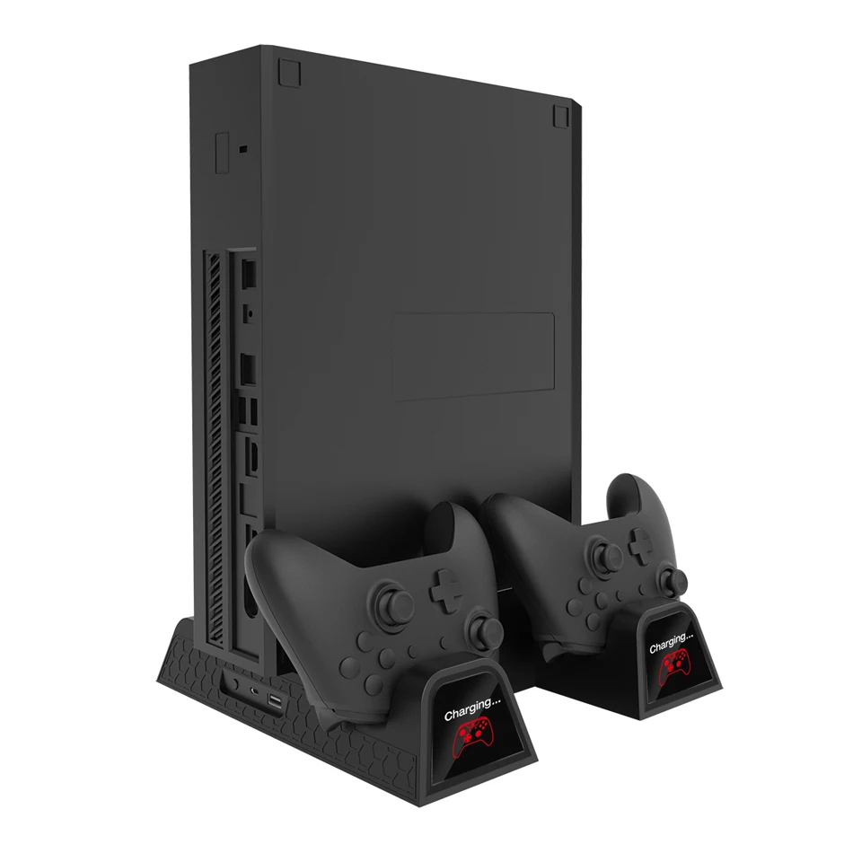 OIVO Gamepad Switch Joystick Charging Dock Charger With Cooling Fan Stand for X-ONE Series for XBOX X-ONE / S / X OIVO Gamepad Switch Joystick Charging Dock Charger With Cooling Fan Stand for X-ONE Series for XBOX X-ONE / S / X