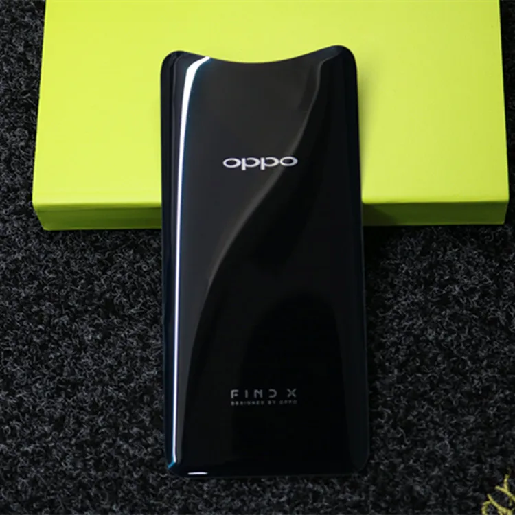 Батарейный чехол для задней крышки корпуса для OPPO Find X с логотипом оригинальная сборка стеклянная задняя оболочка для OPPO Find X