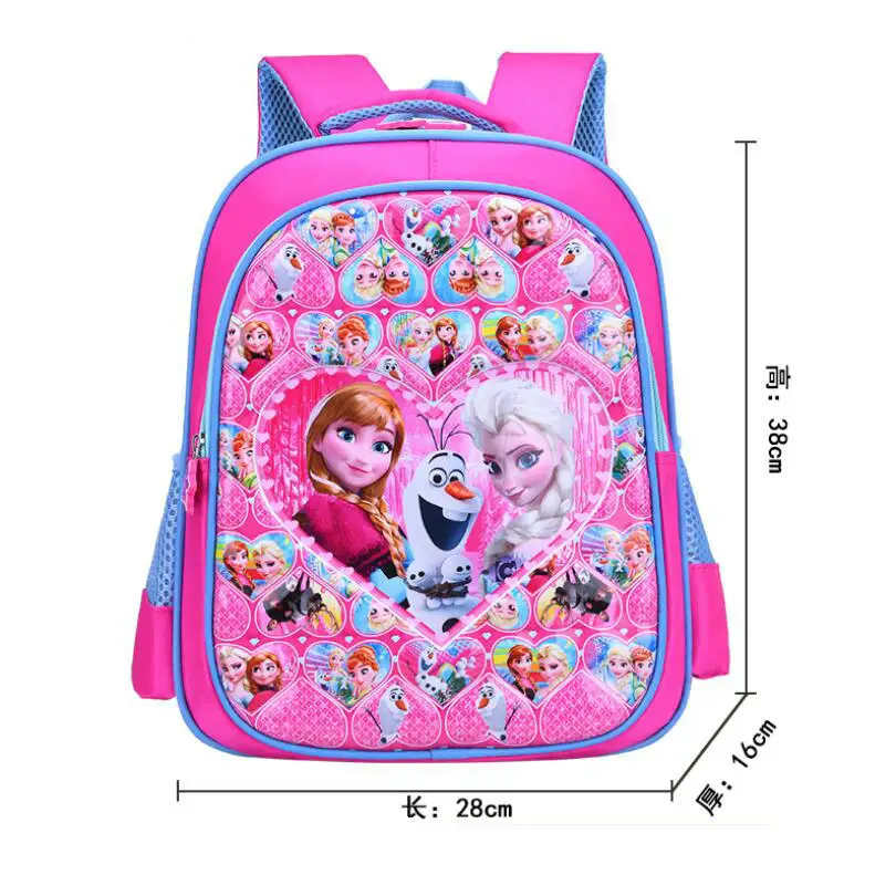 Новый мультфильм принцесса Эльза школьные рюкзаки для девочек детские мини Школьные сумки Детский рюкзак детский сад Mochila