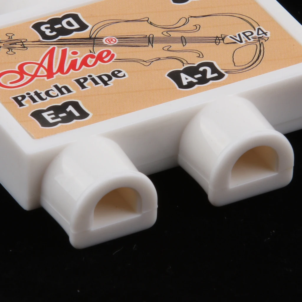 Violin Pitch Pipe String Tuning Tuner 4 Tubes Tuner for Violin Part Accessories