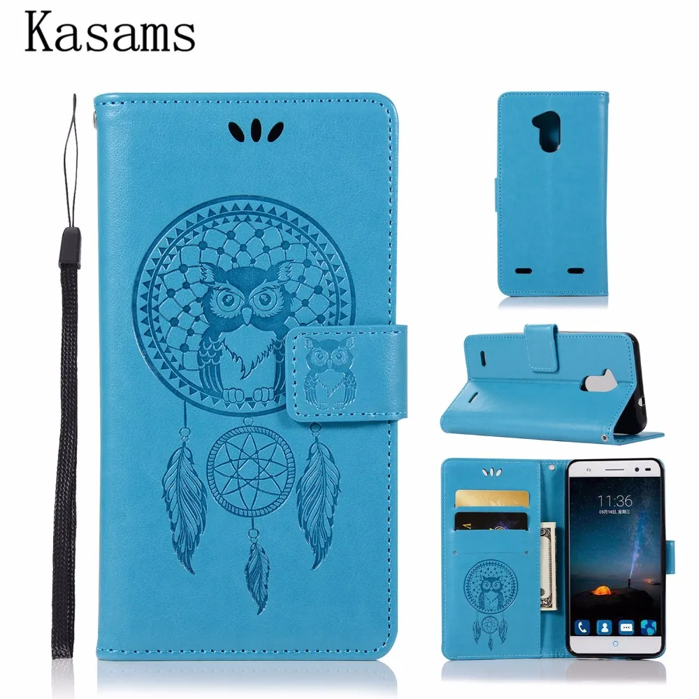 

3D Pattern Owl For ZTE Blade V7 Lite V7Lite Phone Case For ZTE V6 Plus PU Leather Mobile Shell Wallet Magnetic Flip Cover V 6 7