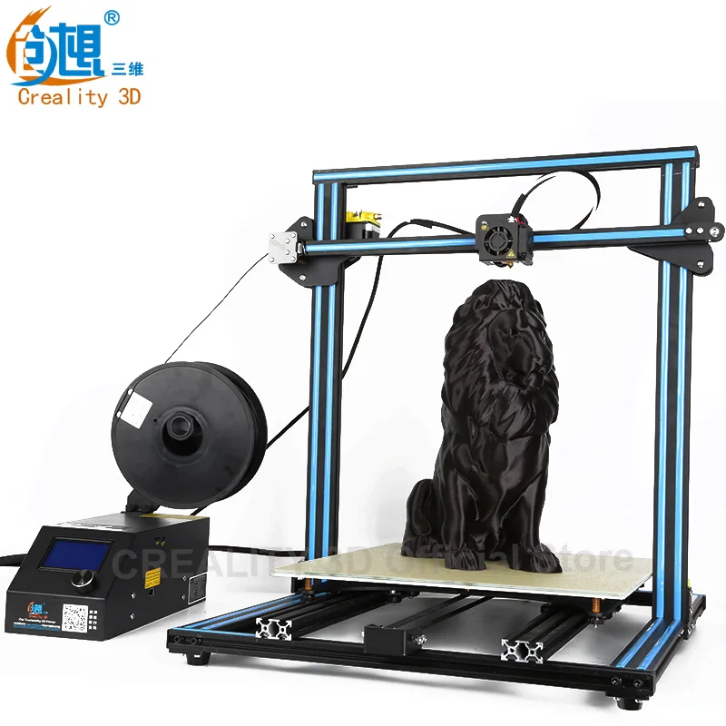 Hot CREALITY 3D Printer Kit CR 10 3d print Aluminium Extrusion Large Printing Size 500 500