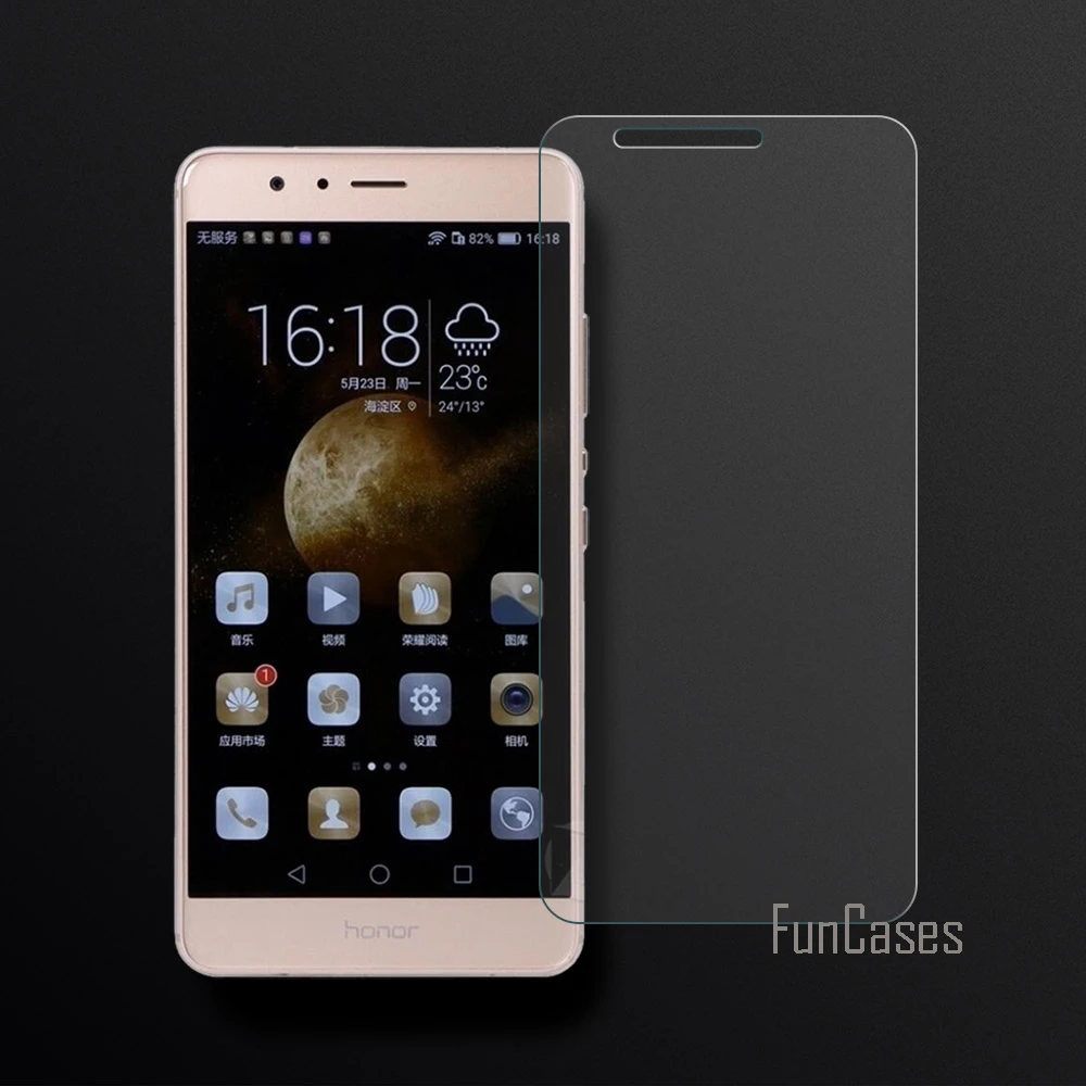 0 26 мм протектор экрана для Huawei Honor V8 закаленное стекло 2.5D закругленные края