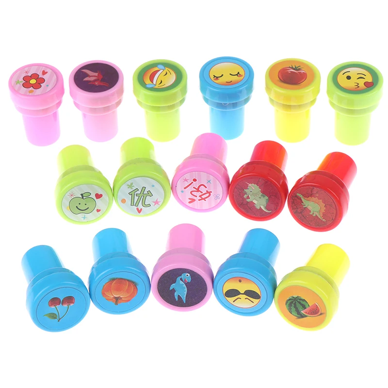 

10pcs/lot Comment Stamp for Teacher Kid Decorative Reward Stamps for DIY Scrapbook