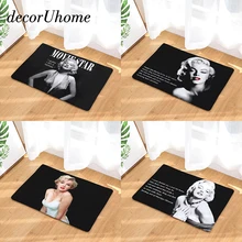 Marilyn Monroe Rug And Get Free Shipping On Aliexpress Decoruhome Entrance Waterproof Door Mat Marilyn Monroe Kitchen Rugs Bedroom Carpets Decorative Stair Mats Home Decor