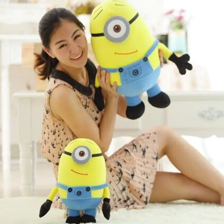 10&quot Jorge Despicable Me 2 Plush Soft Toy Minions 3D Eye Doll Xmas Gift | Игрушки и хобби